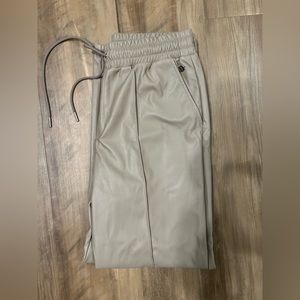 Calia Drawstring Faux Leather Pants